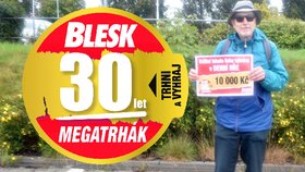 Dalibor Koutník (70) ze Stráže nad Nisou bere 10 000 v DENNÍ HŘE: Díky Blesku si přitopíme!