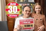 Letitý čtenář Blesku Manfred Soor z Hluboček vyhrál 10 tisíc.