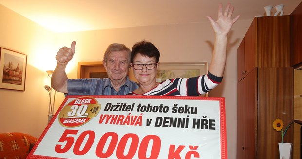 Jana Babinská z Mělníku vyhrála v MEGATRHÁKU Blesku 50 tisíc korun.