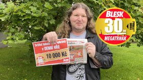 Karel (53) bere v MEGATRHÁKU Blesku 10 tisíc: Bude mikrovlnka a mobil, má jasno výherce