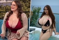 Známou modelku trápí MEGAvnady! Prsa jí váží už třicet kilo