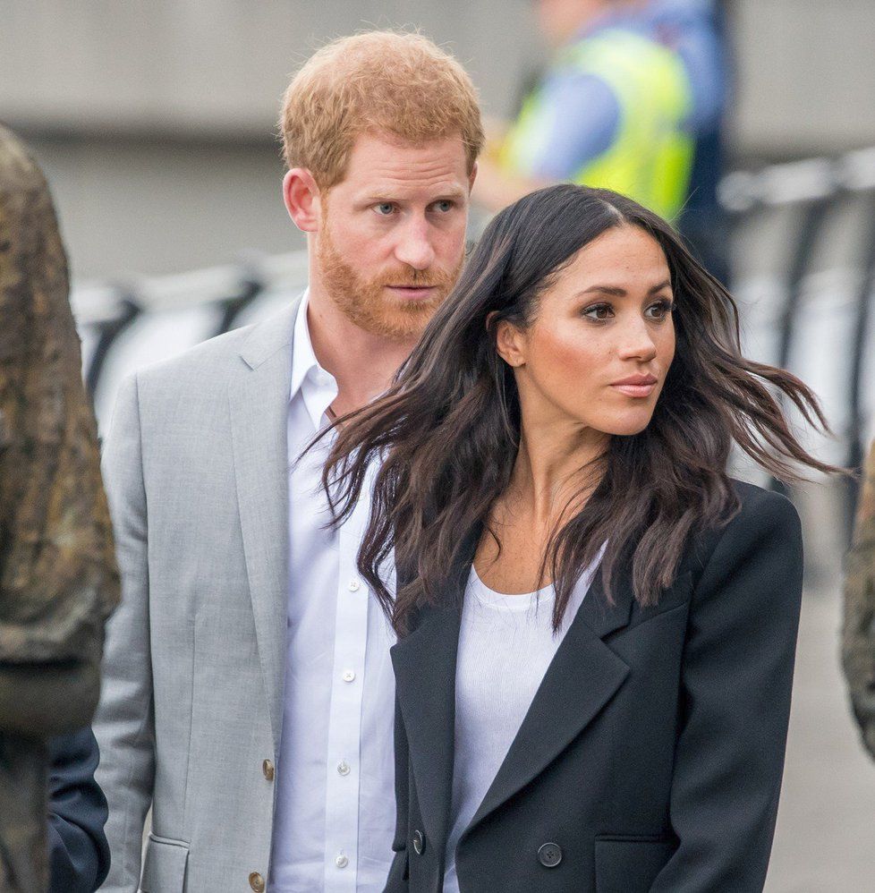 Princ Harry a vévodkyně Meghan.