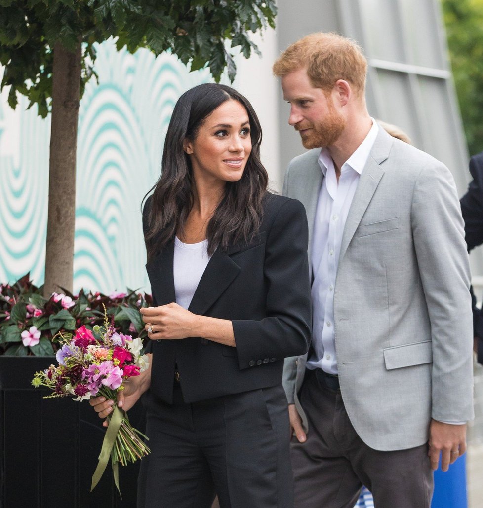 Princ Harry a vévodkyně Meghan na oficiální návštěvě Irska.