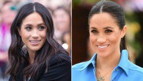 Účes podle Meghan: Vlasy si nechává rovnat speciálním keratinem