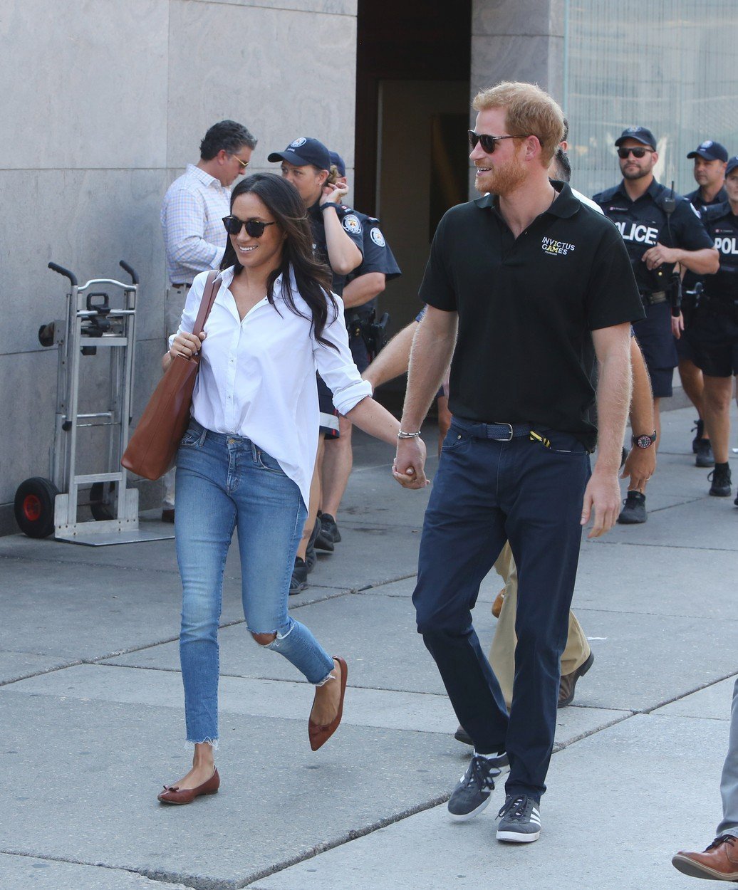 Vévodkyně Meghan a princ Harry