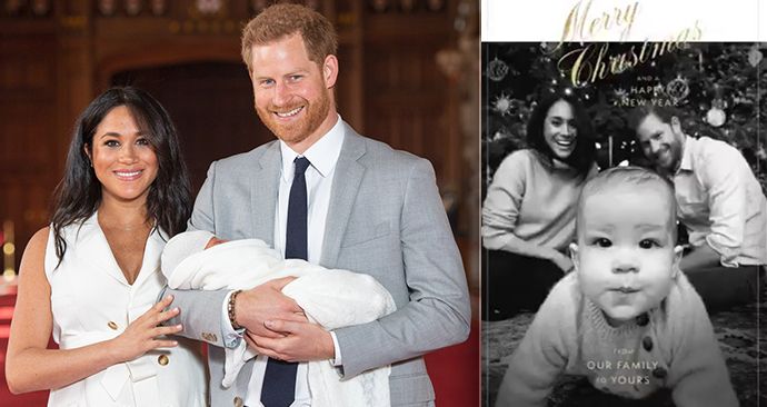 Meghan a Harry ukázali Archieho.