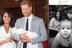 Meghan a Harry ukázali Archieho.