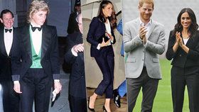 Meghan chce po vzoru Diany nosit kalhoty: Harry zuří!