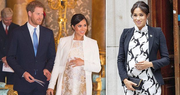 Dítě pro Meghan odnosila náhradní matka, břicho měla jen vycpané! Internet žije konspiračními teoriemi