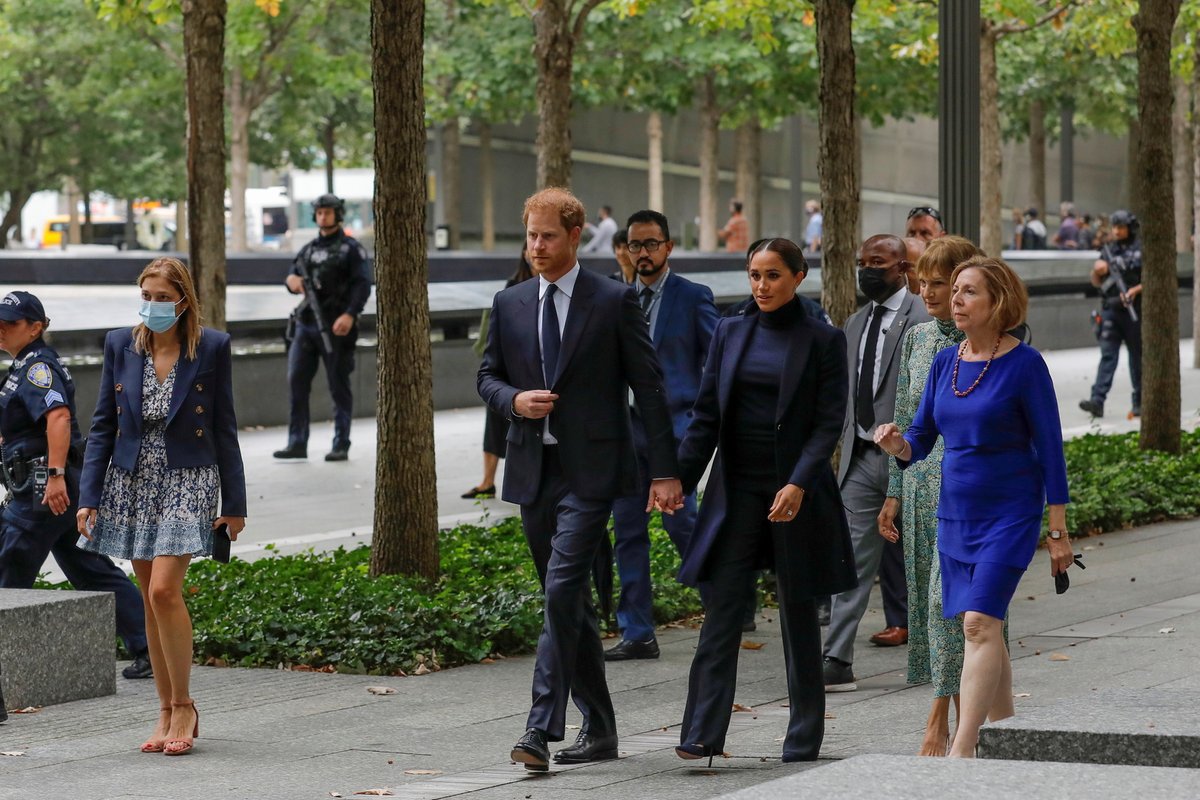 Meghan a Harry na návštěvě New Yorku.