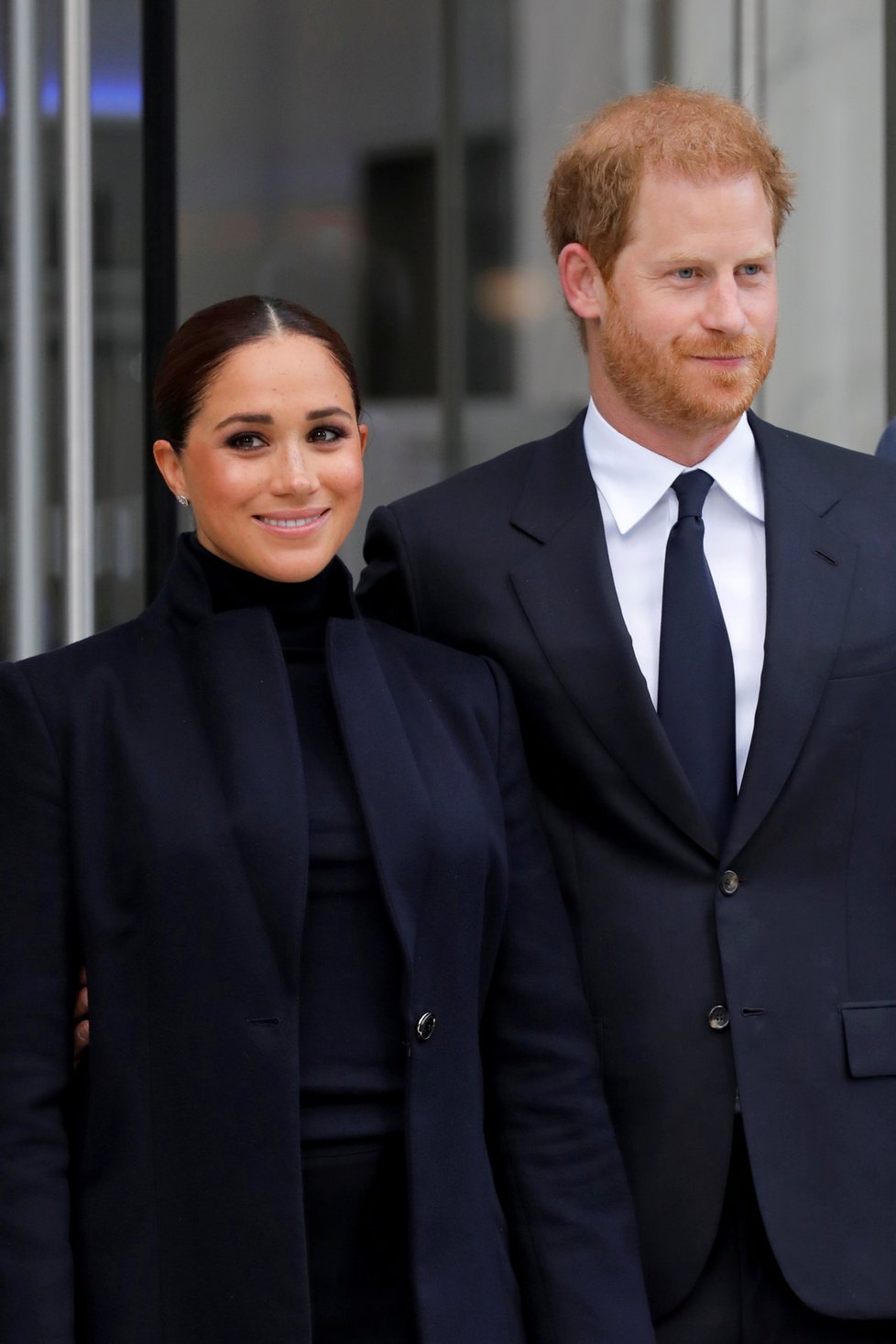 Meghan a Harry v New Yorku.