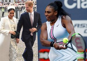 Serena Williamsová prozradila, že Meghan a Harry čekají...