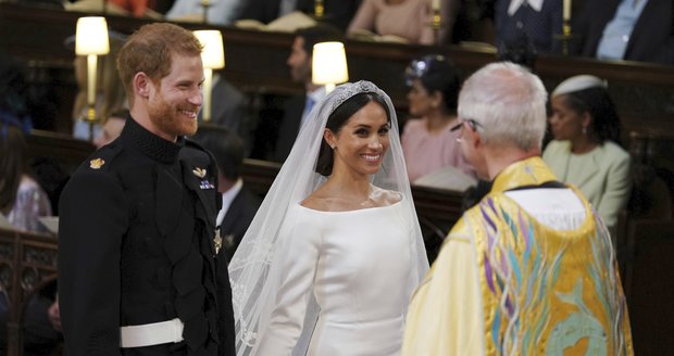 Královská svatba Harryho a Meghan.