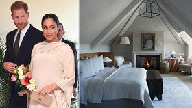 Těhotná Meghan s princem Harrym vyrazili na tři dny do luxusního hotelu za milion korun.