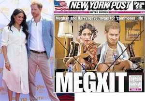 Jak na Harryho a Meghanin "brexit" reaguje královská rodina?