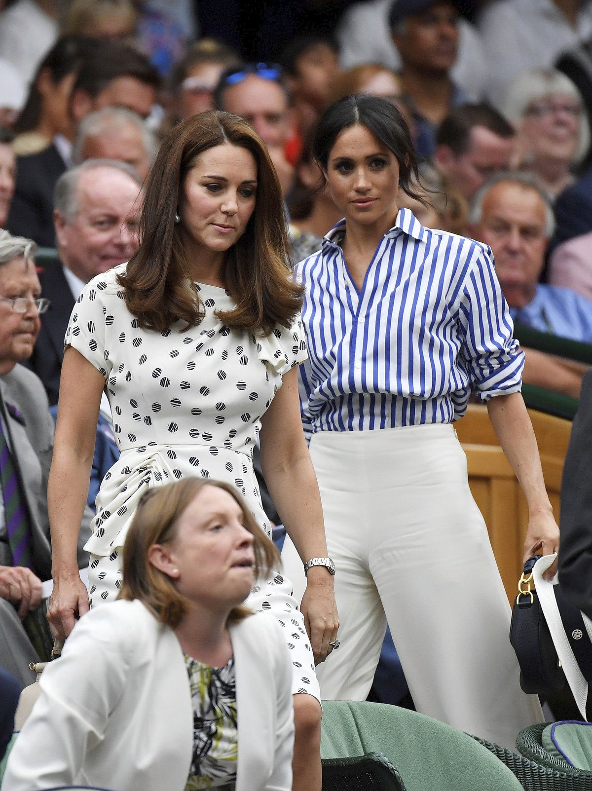 Meghan a Kate spolu vyrazily na Wimbledon.