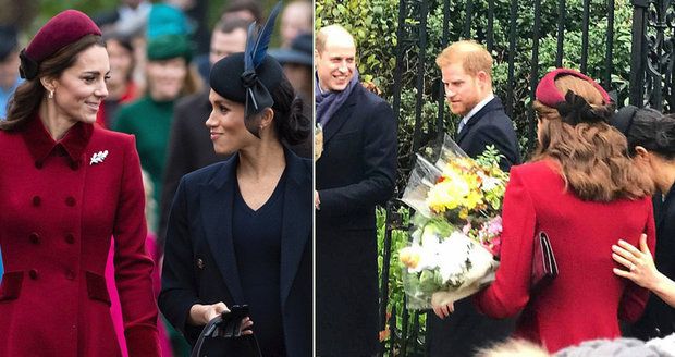 Smějící se kámošky Kate a Meghan? Byl to příkaz od královny