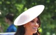 Meghan během Trooping the Colour.