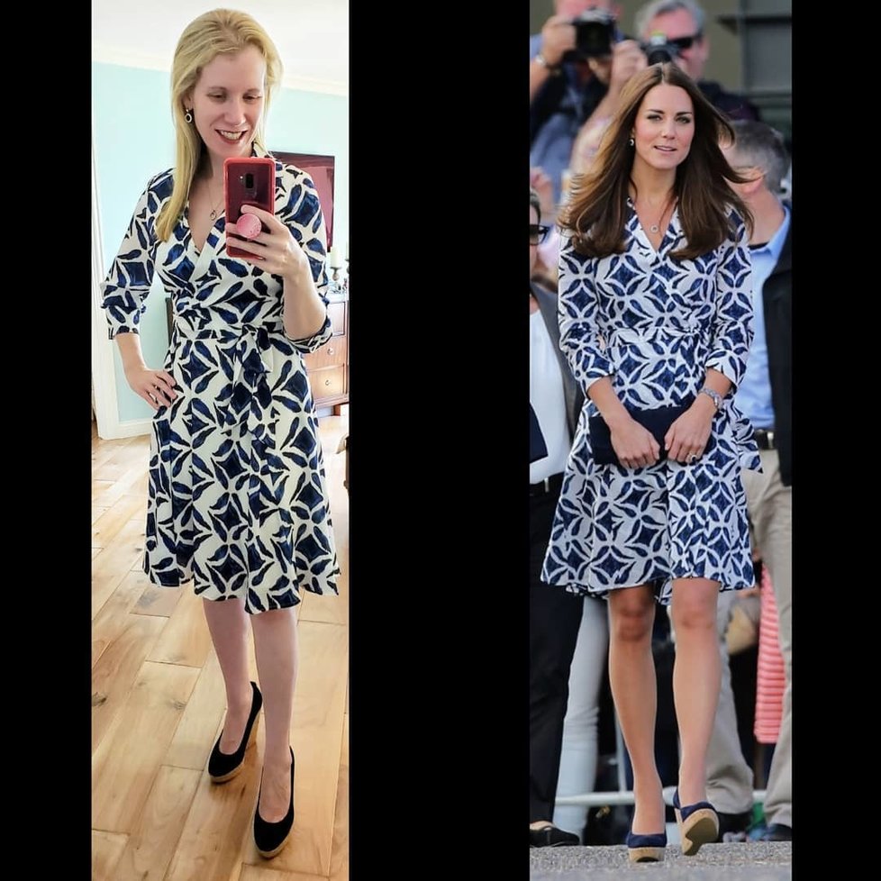 Američanka se obléká jako Kate nebo Meghan! Outfity ji stály už statisíce