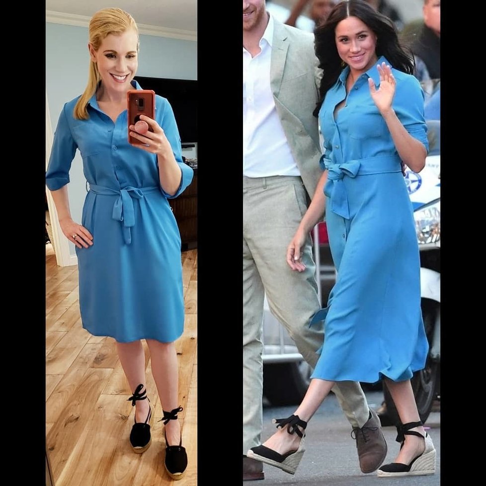 Američanka se obléká jako Kate nebo Meghan! Outfity ji stály už statisíce