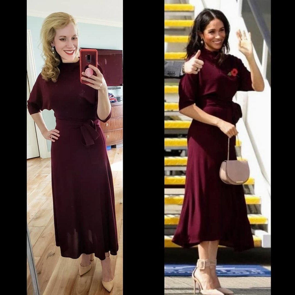 Američanka se obléká jako Kate nebo Meghan! Outfity ji stály už statisíce