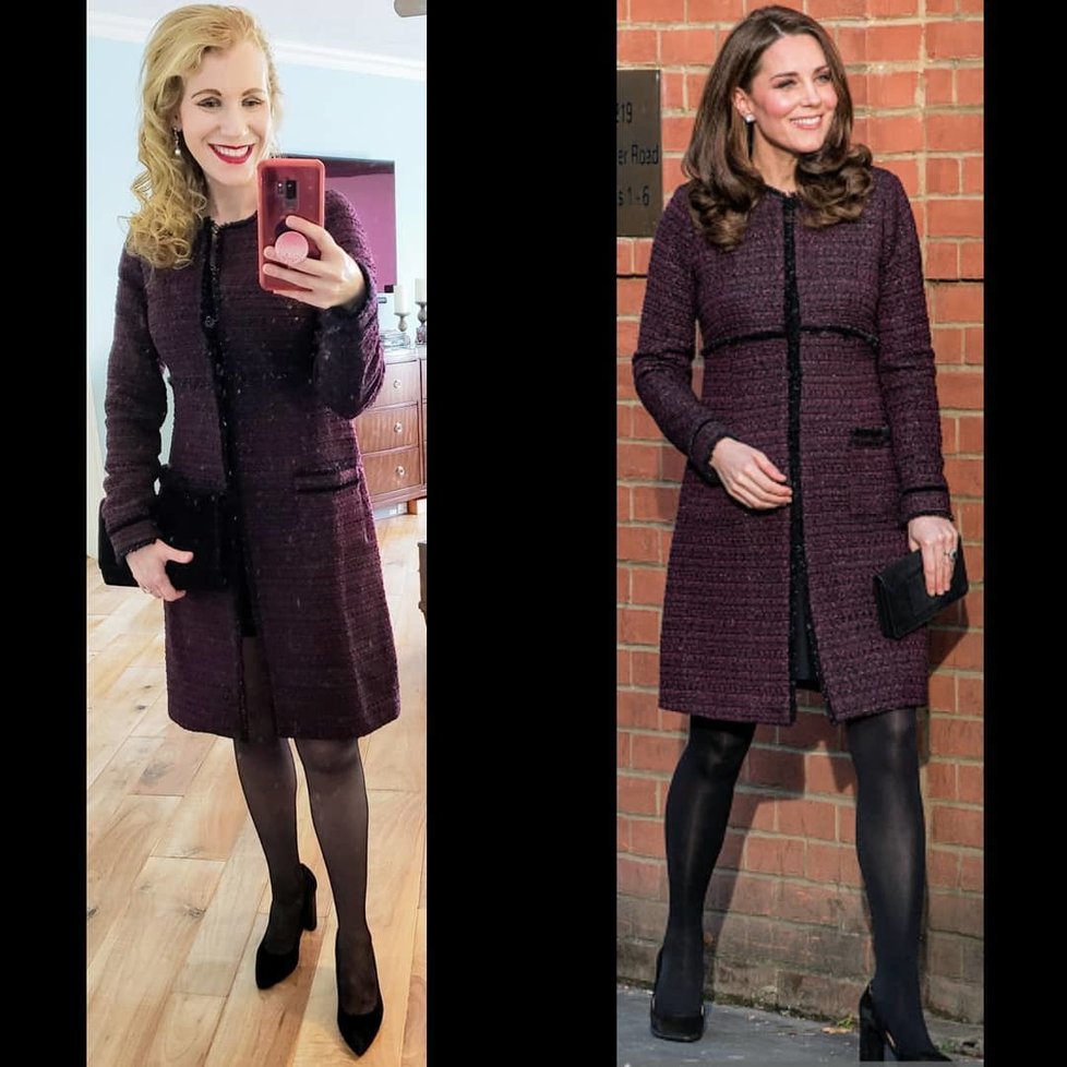 Američanka se obléká jako Kate nebo Meghan! Outfity ji stály už statisíce
