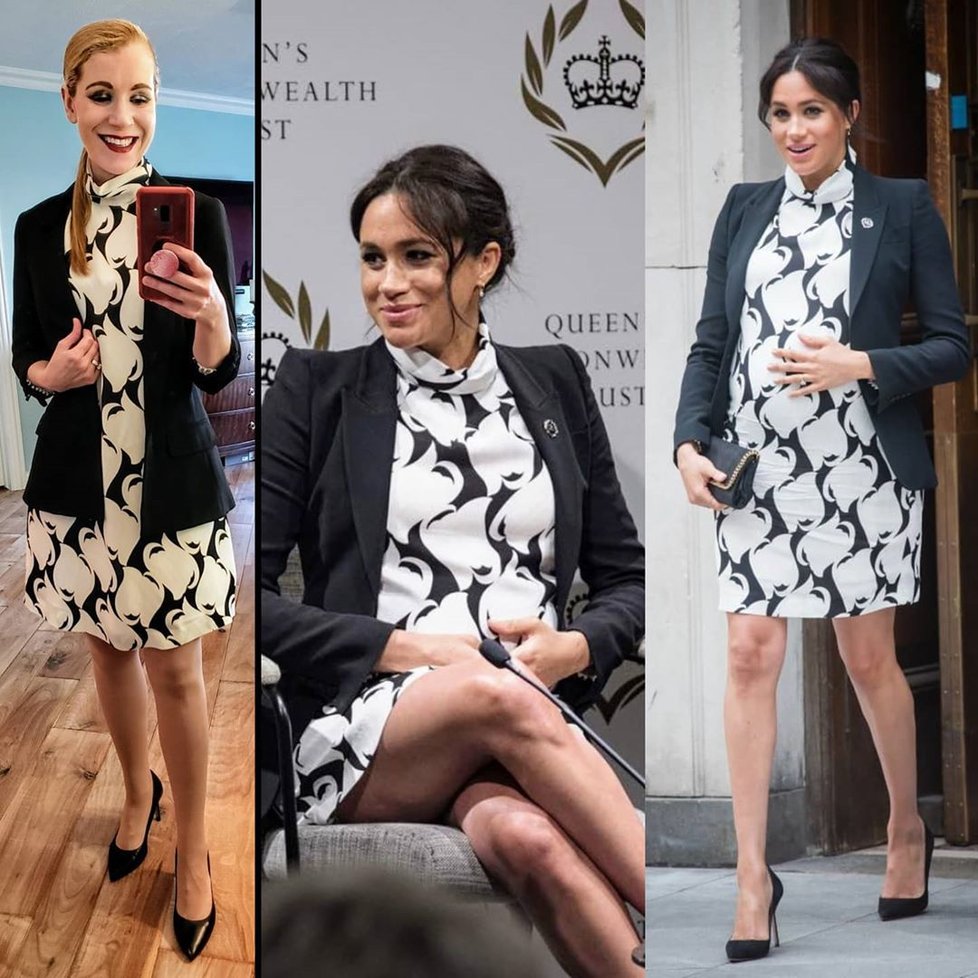 Američanka se obléká jako Kate nebo Meghan! Outfity ji stály už statisíce