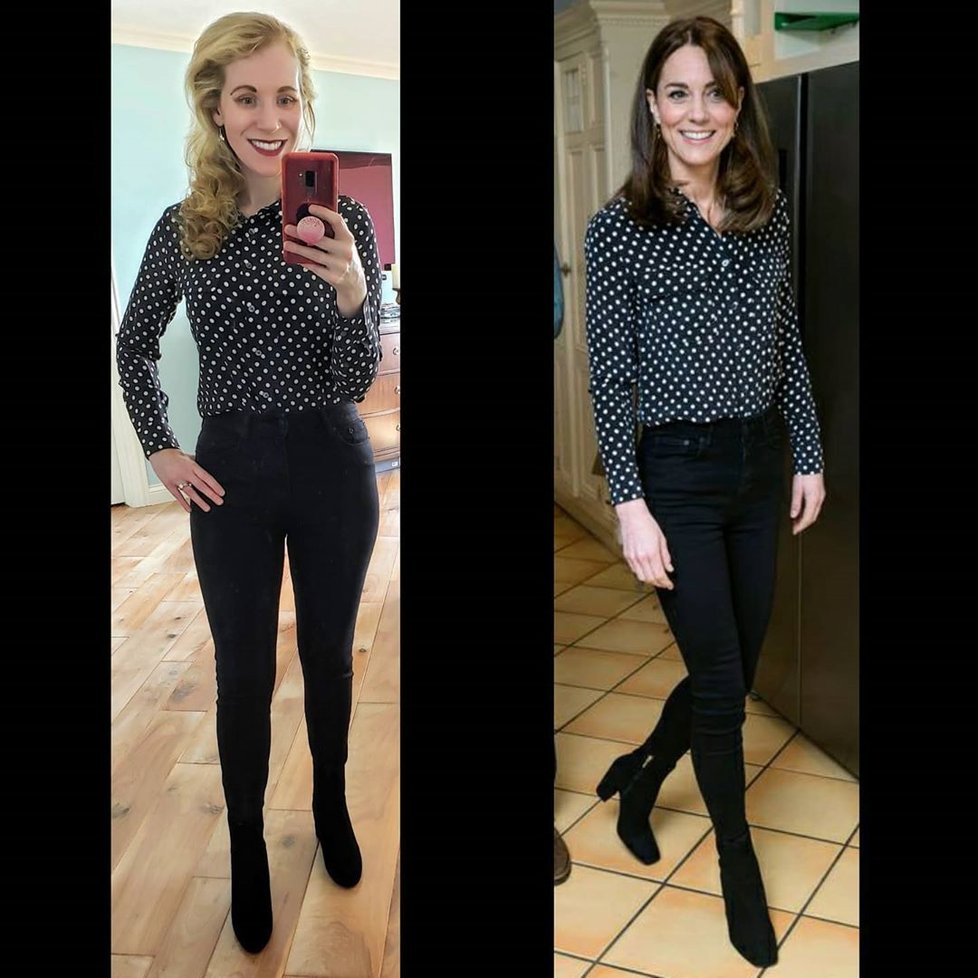 Američanka se obléká jako Kate nebo Meghan! Outfity ji stály už statisíce
