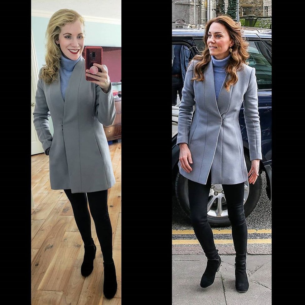 Američanka se obléká jako Kate nebo Meghan! Outfity ji stály už statisíce