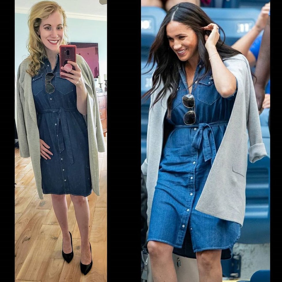 Američanka se obléká jako Kate nebo Meghan! Outfity ji stály už statisíce