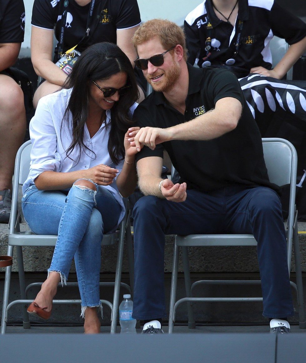 Meghan Markle a princ Harry.