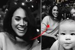 Je Meghan Markle na vánočním snímku zkrášlená photoshopem?