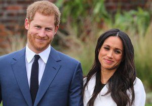 Meghan Markleová a princ William.