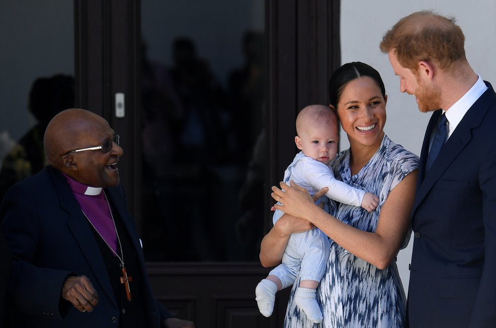 Meghan a Archie v Africe na první společné cestě