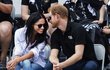 Princ Harry a Meghan Markleová.