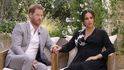 Vévodové ze Sussexu v ukázce z rozhovoru s Oprah Winfreyovou.