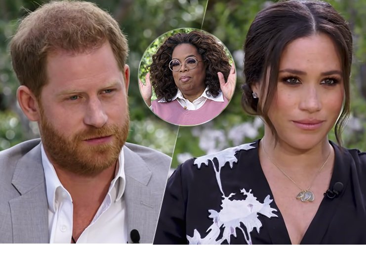 Ukázka z rozhovoru vévodů ze Sussexu s Oprah Winfreyovou