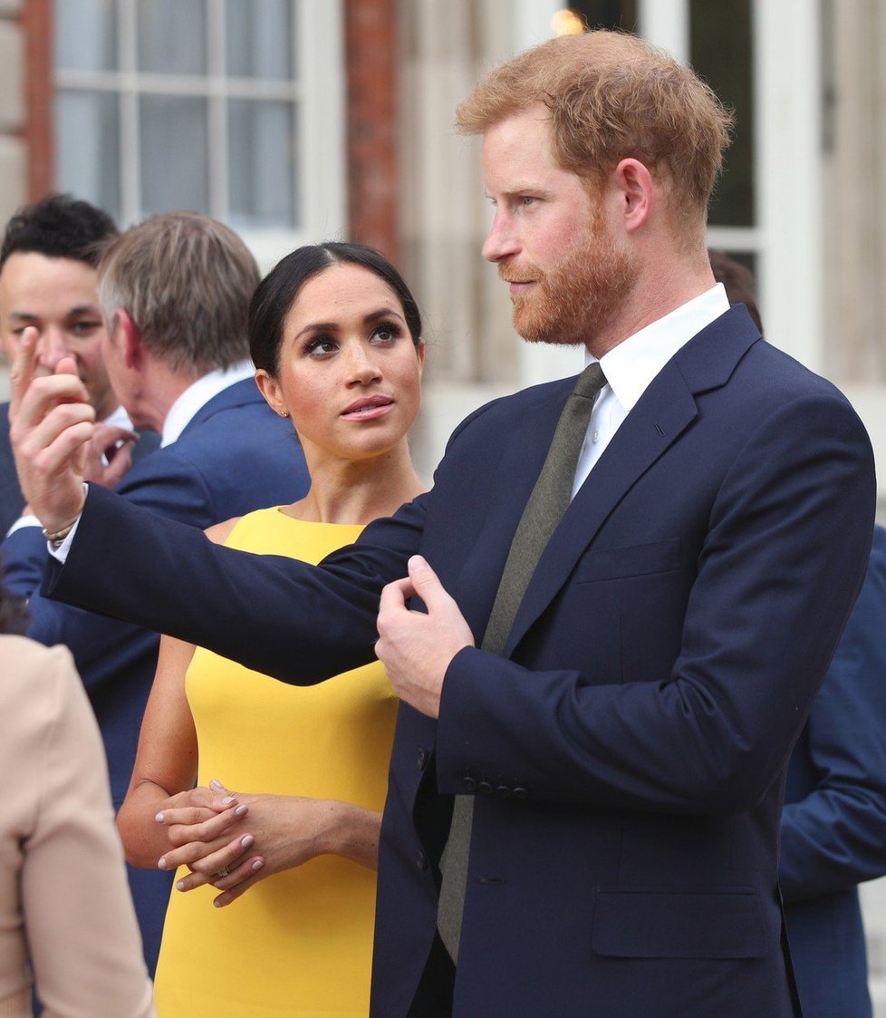 Princ Harry a vévodkyně Meghan.