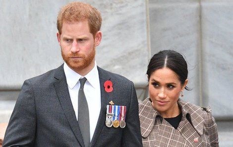 Meghan Markleová s princem Harrym