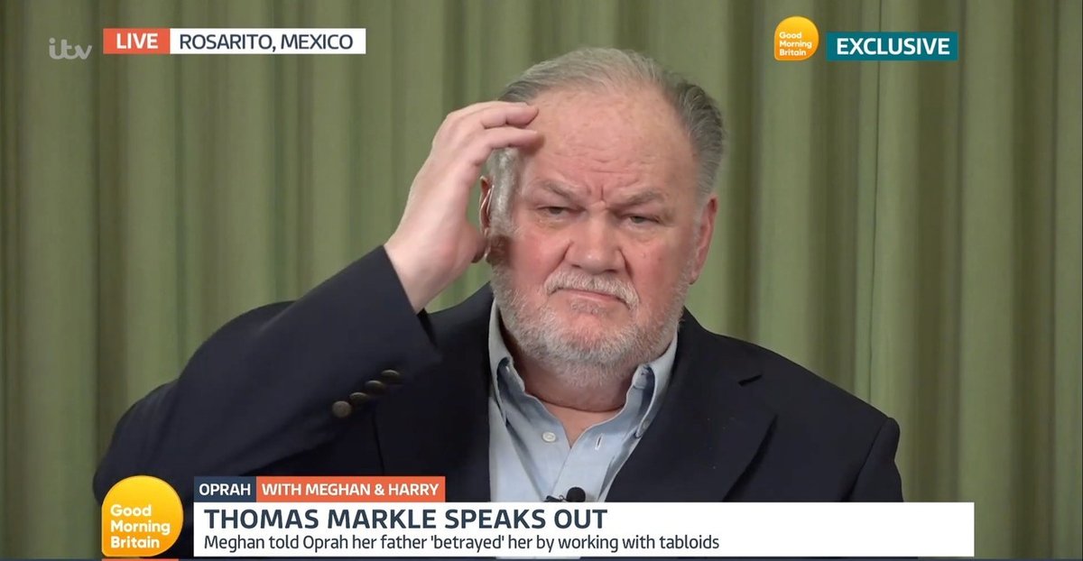 Thomas Markle se vyjádřil k rozhovoru své dcery