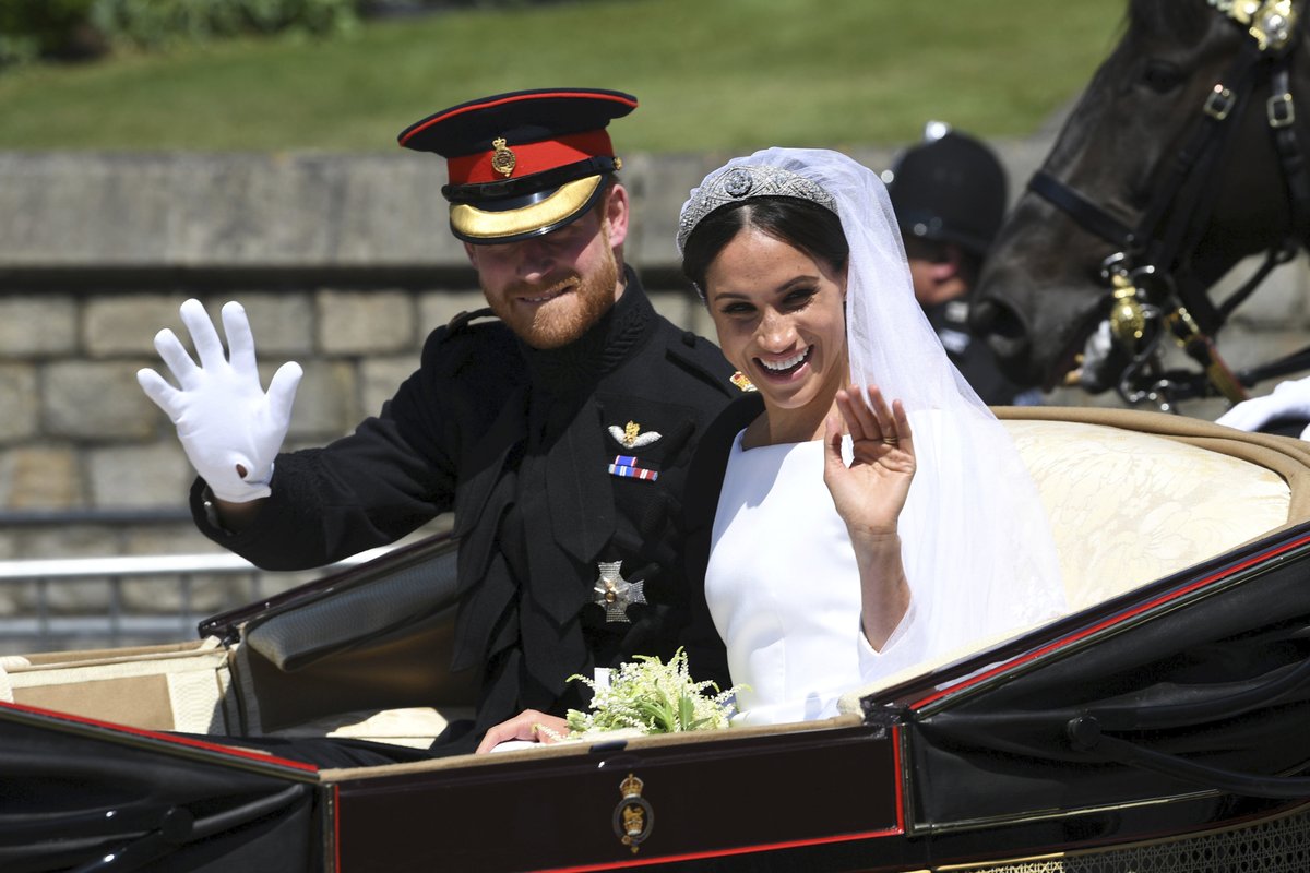 Na Hradě Windsor si své »ano« řekli Harry (33) a Meghan (36) 