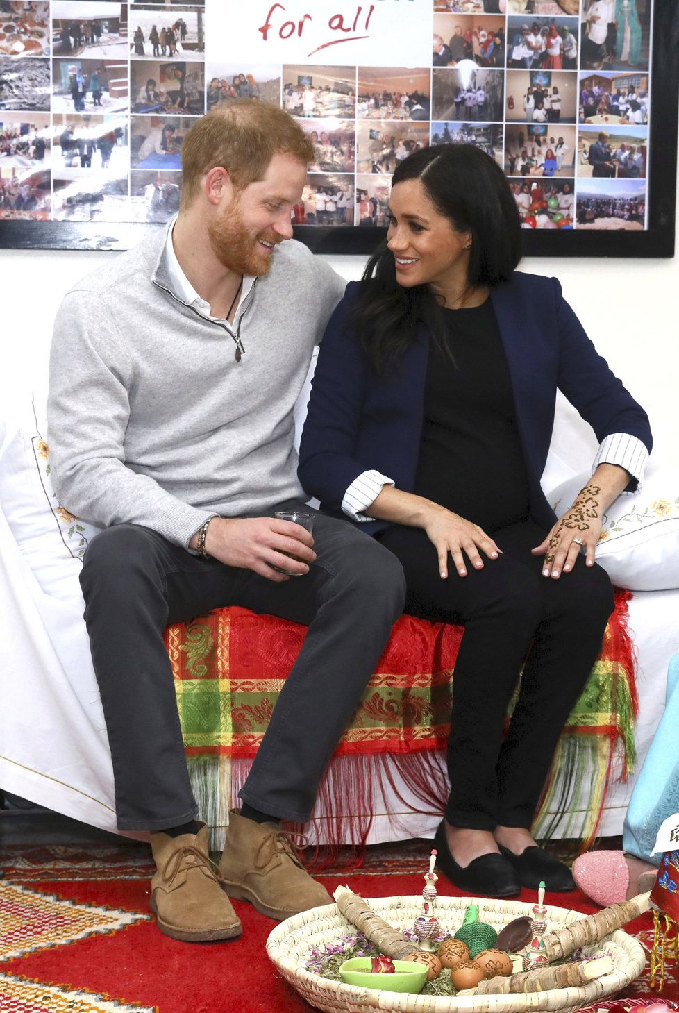 Vévodkyně Meghan a princ  Harry