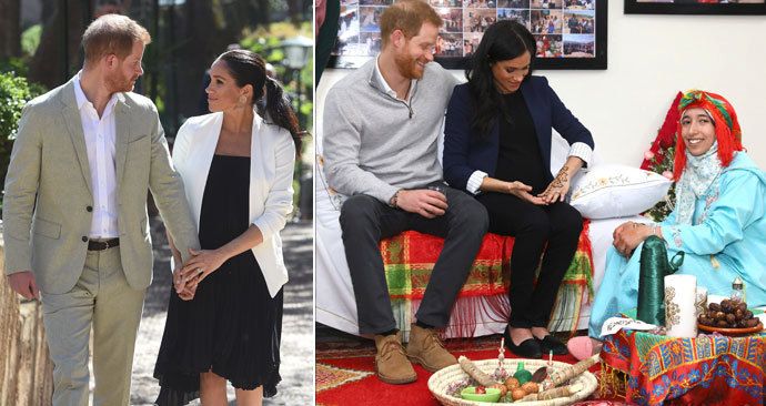 Těhotná Meghan se v Maroku nechala potetovat!