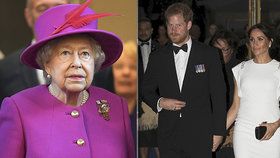 Královna Alžběta II. dosud nedala Harrymu a Meghan svolení k užívání královského titulu pro jejich dítě.