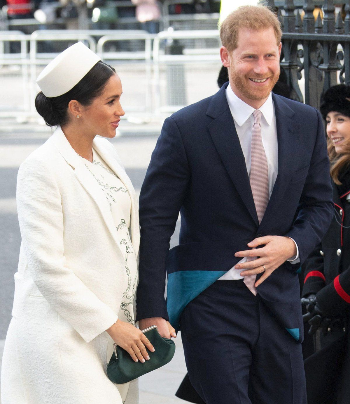 Meghan Markleová s princem Harrym.