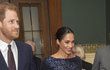 Princ Harry a vévodkyně Meghan Markleová na show Cirque du Soleil.