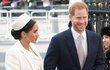 Harry s manželkou Meghan Markleovou