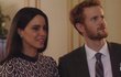 Parisa Fitz-Henley v roli Meghan Markle ,  Murray Fraser v roli prince Harryho.