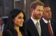 Princ Harry a Meghan Markle.