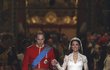 Princ William a Kate se vzali v roce 2011.